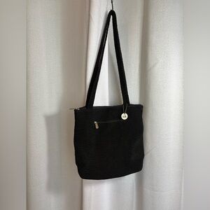 The‎ Sak Black Crochet shoulder bag with Hang Tag EUC